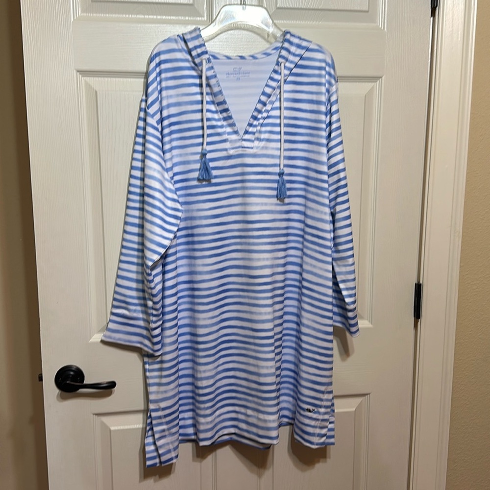 Vineyard Vines Hooded Swim Coverup